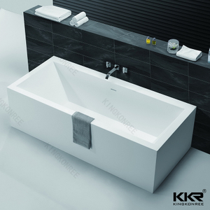 Rectangle artificial stone bathtub KKR-B060