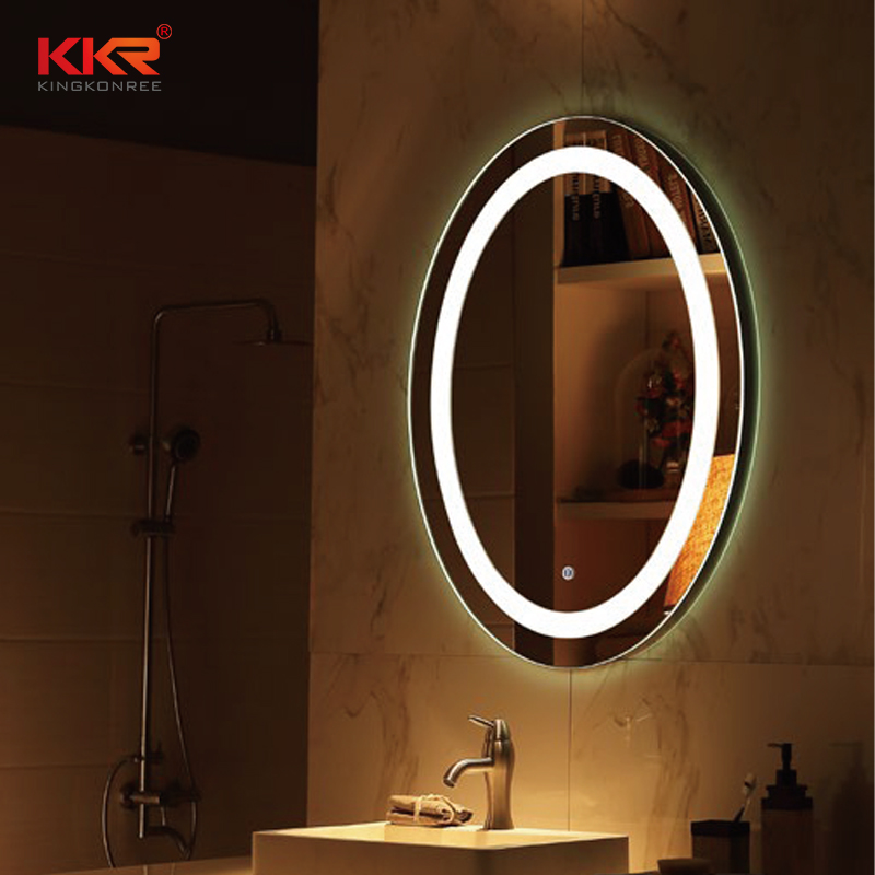 Good Quality Round Shape Bathroom Vanity Mirror With Led Light Match For High End Design Kkr 8011 From China Manufacturer Solid Surface Sanitarywares